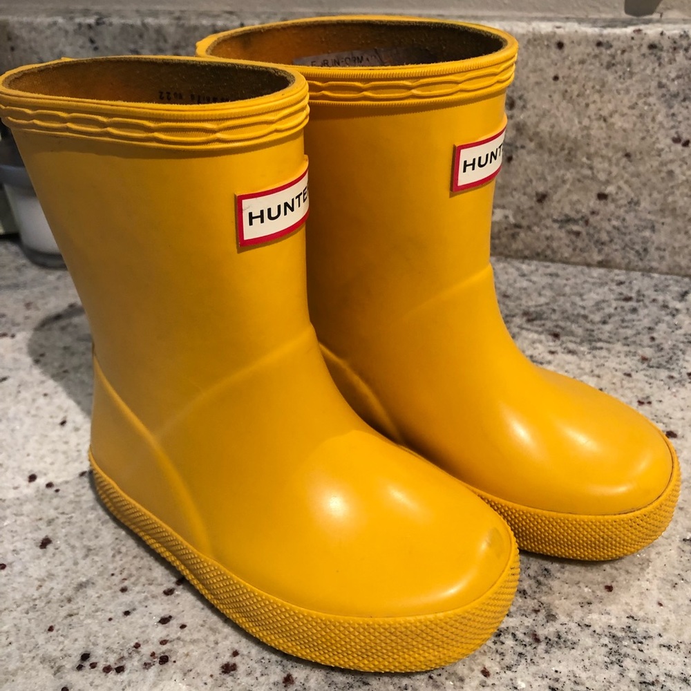 Toddler - Hunter Boots size  US 7 / UK 5